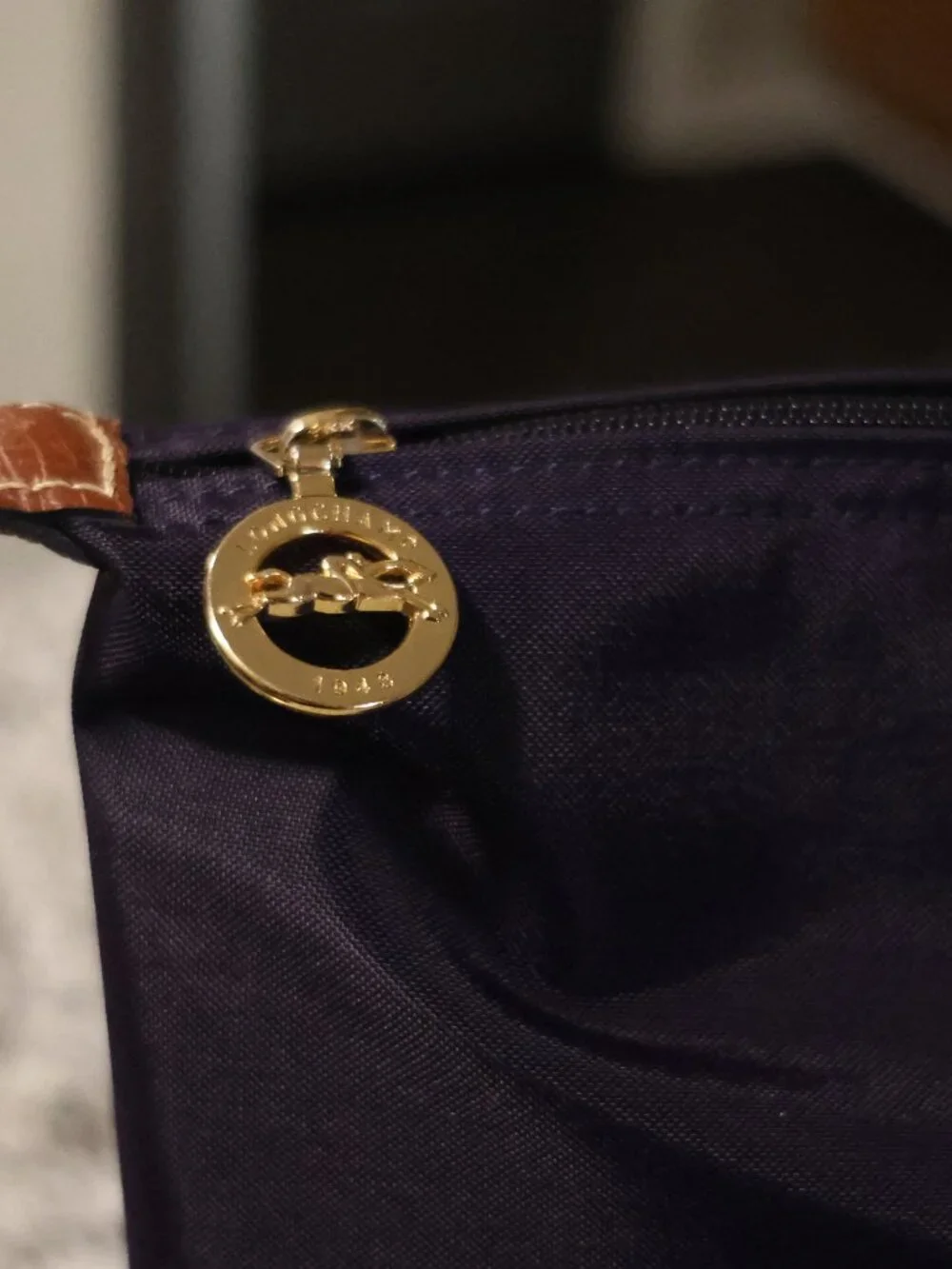 Longchamp Le Pliage Purple Large - Picture 3 of 14